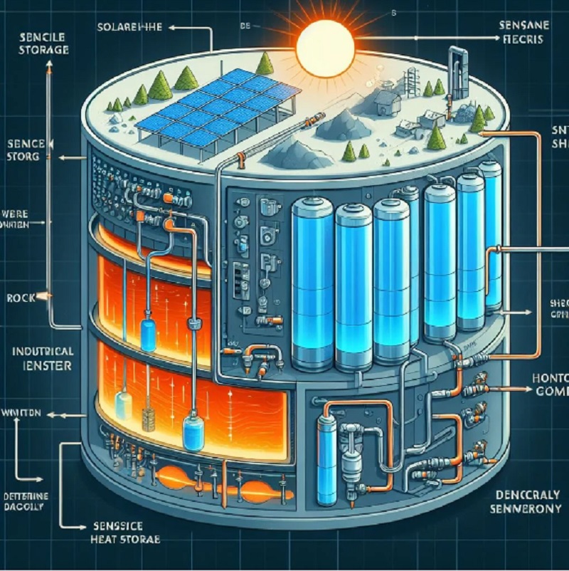 high temperature heat storage