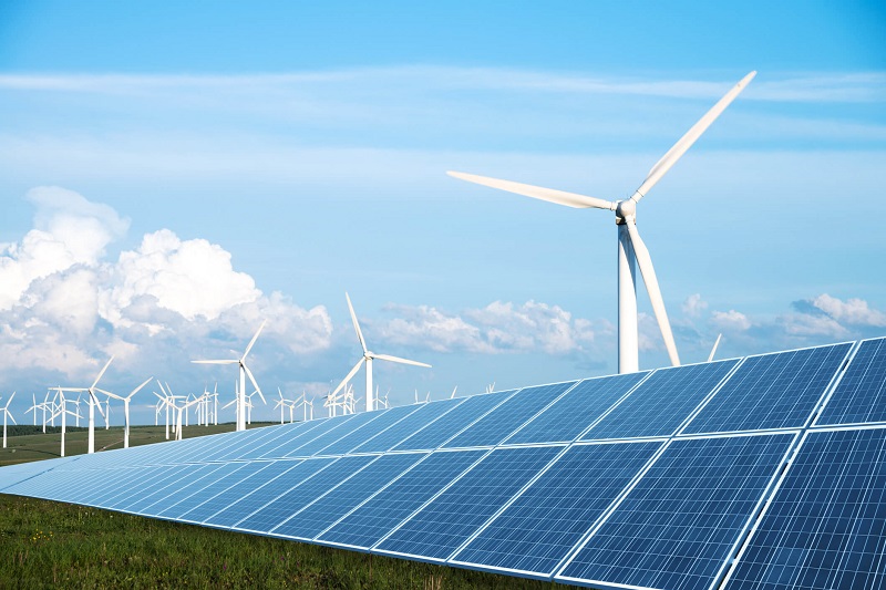 Energy sustainability does not emit carbon, environmentally friendly