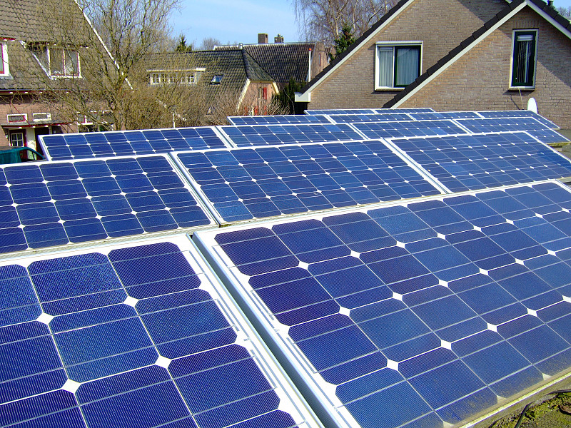 How many solar panels are needed to power a home per month