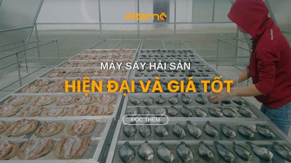 alterno máy sấy hải sản