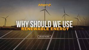 why should we use renewable energy​